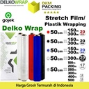 Plastik Stretch Film Wrapping 50cm Wraping DELKOWRAP PREMIUM OJOL DUS