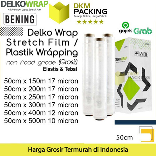 Plastik Wraping Stretch Film 50cm BENING Wrapping DELKOWRAP DUS