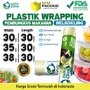 Plastik Cling Wrap 30m Food Wrapping Pembungkus Makanan DELKO CLING