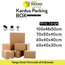 KARDUS PACKING KARTON SANGAT BESAR BOX KOTAK RUSFET PACKAGING TEBAL