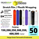 Plastik Wraping 50cm Stretch Film DELKOWRAP WRAPPING Pembungkus SATUAN