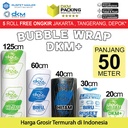 BubbleWrap 50cm Plastik Bubble Wrap DKM PLUS BERWARNA TERMURAH ROLL