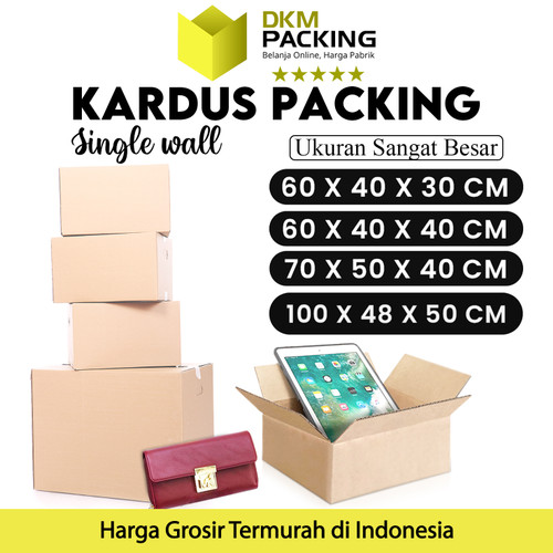 KARDUS PACKING XTRA LARGE KARTON BOX DUS BESAR KOTAK PACKAGING TEBAL