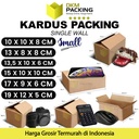 KARDUS PACKING KARTON BOX SMALL DUS KOTAK PACKAGING KECIL POLOS TEBAL