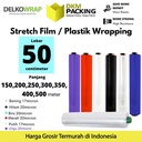Plastik Wraping 50cm Stretch Film DELKOWRAP WRAPPING TERMURAH SATUAN