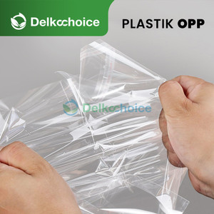 Plastik OPP SEAL LEM KUAT Kemasan Garment Makanan 10x12cm DELKOCHOICE