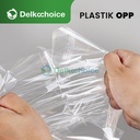 Plastik OPP SEAL LEM KUAT Kemasan Garment Makanan 11x13cm DELKOCHOICE