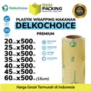 Plastik Cling Wrap JUMBO Wrapping Makanan FOOD GRADE FDA DELKOCHOICE