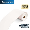 Stiker Label Thermal Paper A6 10x15mm 100x150 cm Sticker Barcode Resi