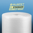 Plastik Bubble Wrap 125cm x 50m RUSFET Bubblewrap Packing Babel / ROLL
