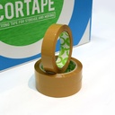 Lakban Bening Coklat Isolasi Solatip Tape OPP Tape Plakban / SATUAN