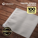 PREMIUM Travel Organizer 30x40 Traveling Pouch Zipper Bag Delkochoice