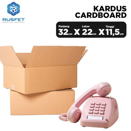 KARDUS KARTON PACKING LARGE BOX KOTAK DUS RUSFET BESAR PACKAGING TEBAL