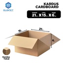 KARDUS KARTON PACKING MEDIUM BOX KOTAK DUS RUSFET PACKAGING TEBAL