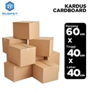 KARDUS PACKING KARTON BOX 60x40x40cm DUS KOTAK PACKAGING POLOS TEBAL