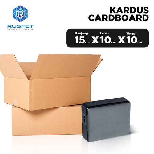 KARDUS PACKING KARTON BOX 15x10x10cm DUS KOTAK PACKAGING POLOS TEBAL