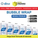 Plastik Bubble Wrap Bening Premium 90CM x 50M TEBAL DKM+ Bubblewrap