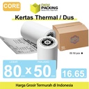Label Thermal Paper Sticker Kertas Printer Resi Stiker Barcode POS DUS