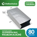 Kantong Kemasan Alumunium Foil Central Sealing Gusset Bag Delkochoice