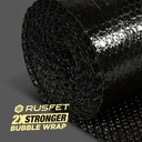 Plastik Bubble Wrap 50Meter HITAM RUSFET Bubblewrap Buble Packing ROLL