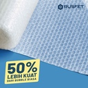 Plastik Bubble Wrap 125cm x 50m RUSFET Bubblewrap Packing Babel / ROLL