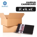 KARDUS KARTON PACKING MEDIUM BOX KOTAK DUS RUSFET PACKAGING TEBAL