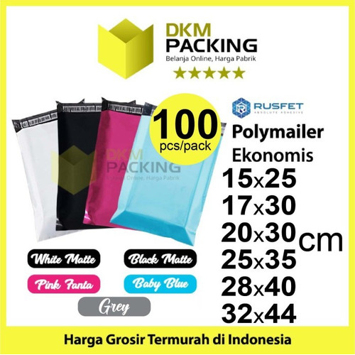 Polymailer POLOS PACK Amplop Plastik Packing Online PREMIUM EKONOMIS