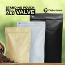Standing Pouch VARIAN VALVE & NON VALVE FOIL Plastik Klip DELKOCHOICE