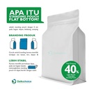 Standing Pouch Variant FLAT BOTTOM Plastik Klip Kemasan DELKOCHOICE