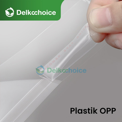 Plastik OPP SEAL LEM KUAT Kemasan Packing Garment Makanan DELKOCHOICE