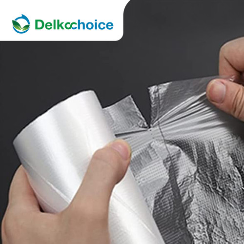 KANTONG PLASTIK HD ROLL BAG BUAH SAYUR DAGING FOTOCOPY DELKOCHOICE