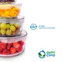 Plastik Cling Wrap Bungkus Makanan FOOD GRADE Wrapping FDA DELKOCHOICE