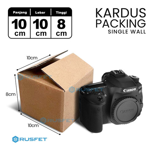 KARDUS PACKING KARTON BOX 10x10x8cm DUS KOTAK PACKAGING POLOS TEBAL