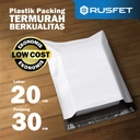 Plastik Polymailer PACK LOW COST Amplop Polimailer 28x40cm RUSFET