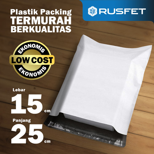 Plastik Polymailer PACK LOW COST Amplop Packing Polimailer RUSFET