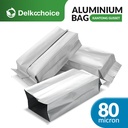 Kantong Alumunium Foil Central Sealing Gusset Bag Delkochoice 80Mic