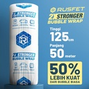 Plastik Bubble Wrap 125cm x 50m RUSFET Bubblewrap Packing Babel / ROLL