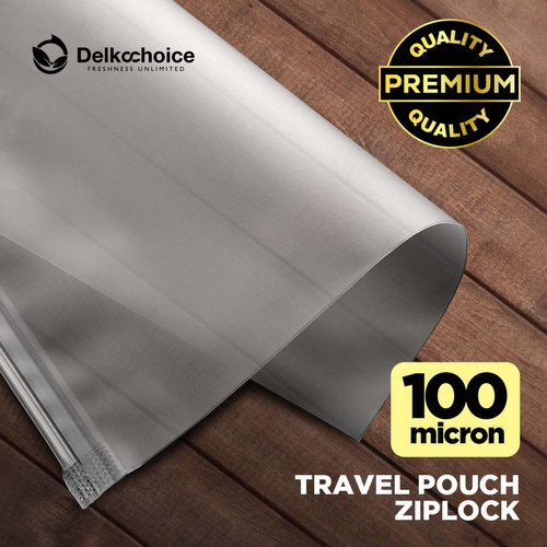 PREMIUM Travel Organizer Plastik Traveling Pouch Zipper Storage Bag