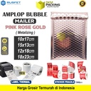 AMPLOP BUBBLE WRAP PINK ROSE GOLD RUSFET BUBBLE BAG MAILER PREMIUM