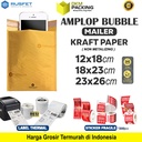AMPLOP BUBBLE WRAP KRAFT PAPER RUSFET BUBBLE BAG MAILER PREMIUM