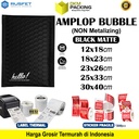 AMPLOP BUBBLE WRAP BLACK RUSFET HITAM BUBBLE BAG MAILER PREMIUM