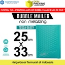 AMPLOP BUBBLE WRAP TOSCA 25x33cm RUSFET BUBBLE BAG MAILER PREMIUM