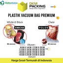 Plastik Vacuum Bag Makanan POLOS EMBOSS Vakum FOOD GRADE DELKOCHOICE