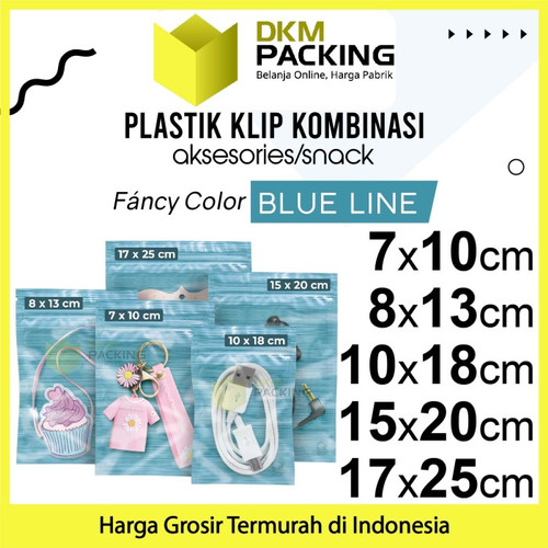 PLASTIK KLIP ZIPLOCK BAG VARIAN AKSESORIS Plastik Kemasan DELKOCHOICE