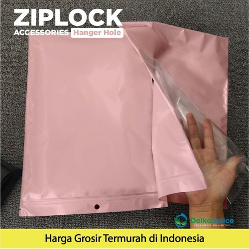 ZIPLOCK BAG AKSESORIS TOSCA 25x33cm Plastik Klip Kemasan DELKOCHOICE