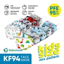 Masker Anak 3D KF94 4PLY DELKOCHOICE KIDS PACK /10pcs FACE MASK