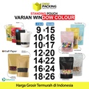 Standing Pouch VARIAN WINDOW Plastik Klip Makanan DELKOCHOICE TERMURAH