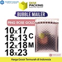 AMPLOP BUBBLE WRAP PINK ROSE GOLD RUSFET BUBBLE BAG MAILER PREMIUM