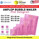 AMPLOP BUBBLE WRAP HOLOGRAM RUSFET BUBBLE BAG MAILER PREMIUM