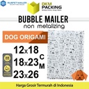 AMPLOP BUBBLE WRAP DOG ORIGAMI RUSFET BUBBLE BAG MAILER PREMIUM